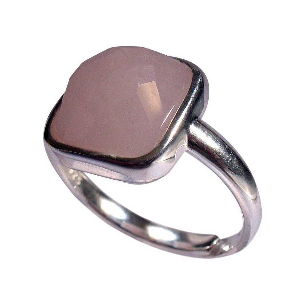 Bague Pop Quartz rose. Argent 925